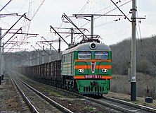 ВЛ8м-511, перегон Депрерадовка - Мануиловка, Луганская область