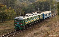 ВЛ8м-1306 в Тоннельной балке, Днепропетровск