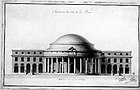 Проект театра Комеди Франсез в Париже. 1767