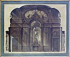 Проект Салона Солнца в Палаццо Спинола в Генуе. 1773