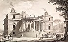 Дворец Монмюсар в Английском парке в окрестностях Дижона. Проект перестройки в Павильон наук и искусств. Вариант 1795 года