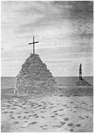 Могила Скотта, Уилсона и Бауэрса 12 ноября 1912 года