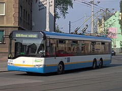 Solaris Trollino 15 в Остраве