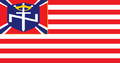 Флаг американской неонацистской террористической организации «Арийские нации»