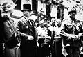 Аманулла-хан с первым президентом Турции, Мустафой Кемалем Ататюрком, в Анкаре (1928)