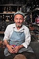 Изготовитель доппы, традиционного уйгурского головного убора, Кашгар