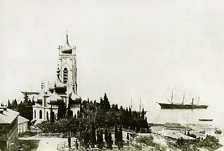 Собор Иоанна Златоуста в 1870-х годах