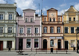 Фасады старинных домов (на рыночной площади)