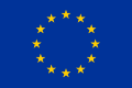 Флаг Европы, круг звёзд изображает европейское единство