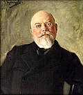 Портрет уездного предводителя дворянства М. А. Кефала, (1897), холст, масло — Луганский областной художественный музей