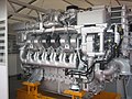 MTU marine engine
