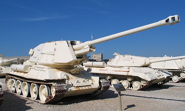 Египетский истребитель танков T-100 (шасси T-34)