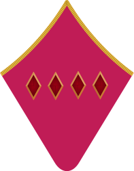 Петлица на шинель (отсутствует эмблема рода войск (службы)).