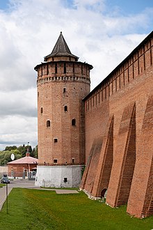 Башня кремля в Коломне