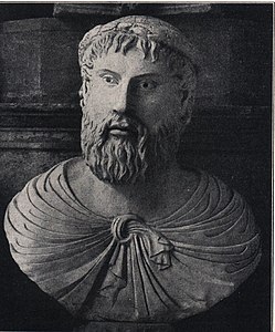 Портрет Пьетро делла Винья, канцлера Фридриха II. Мрамор