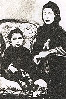 Дети Шамиля Баху-Меседу и Мухаммад-Камиль