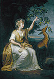 Леди Шарлотта Кемпбел. 1789. Холст, масло. Национальная галерея Шотландии, Эдинбург