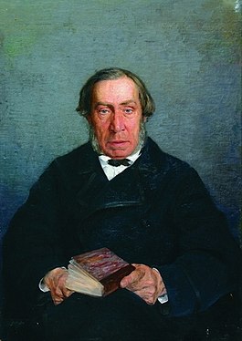 Портрет Д. В. Поленова, отца художника, 1877 г.