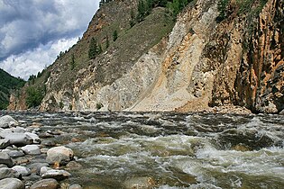 Река Баргузин, пороги Анкоконского прорыва