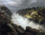 Водопад Иматра. Козрое Дузи, 1844