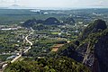 Вид на город с храма Wat Tham Sua (Tiger Cave Temple)