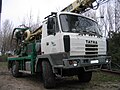 Tatra 815 с буровой установкой