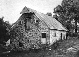 Фабрика, принадлежавшая Джеймсу Моррису (фотография 1908 года)