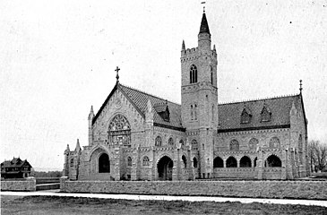 Мемориальная епископальная церковь Святой Троицы (фотография 1906 года)