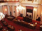 Зал заседаний Сената штата