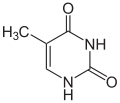 Структурная формула тимина