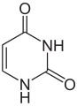 Структурная формула урацила