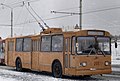 Троллейбус на маршруте № 13, улица Мира, 1992 год