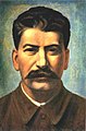 Портрет И. В. Сталина, 1936. Масло на холсте. Русский музей. 99,0×67,0 см