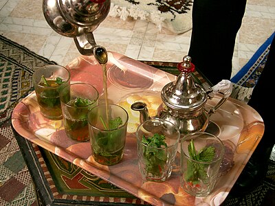 Магрибский мятный чай из Марокко