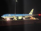 KLM Boeing 777 в KIA