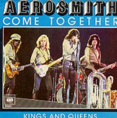 Обложка сингла Aerosmith «Come Together» (1978)