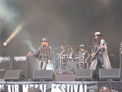 Выступление Fields of the Nephilim на фестивале Tuska, 2008 год