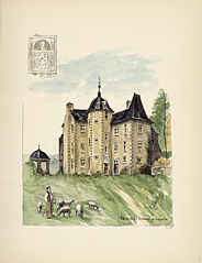 Замок Лагард (рисунок 1926 года)
