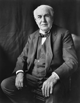 Томас Эдисон в 1922 году