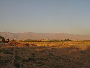 Типичный пейзаж в районе Джамской битвы