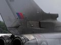 Завихрители на киле самолёта Tornado