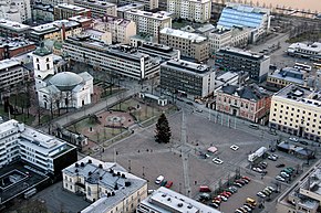 Вид на центр города