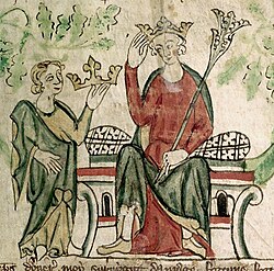 Picture of Edward II being crowned