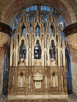 Photograph of Edward’s tomb