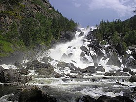 Большой Чульчинский водопад