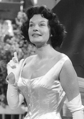 Марго Хильшер на конкурсе Евровидение-1958
