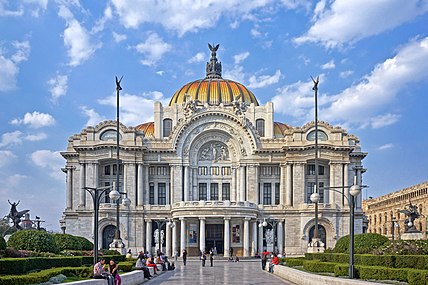 Дворец изящных искусств, Мехико, Мексика, 1904—1934