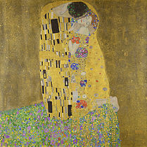 Г. Климт. Поцелуй. 1907—1908