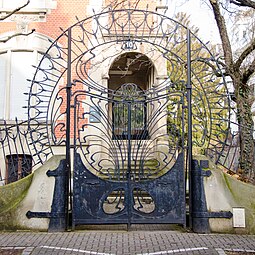 Ворота виллы Кнопф. Страсбург, Франция. 1905
