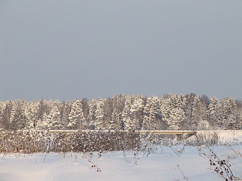 Мост через реку Оредеж